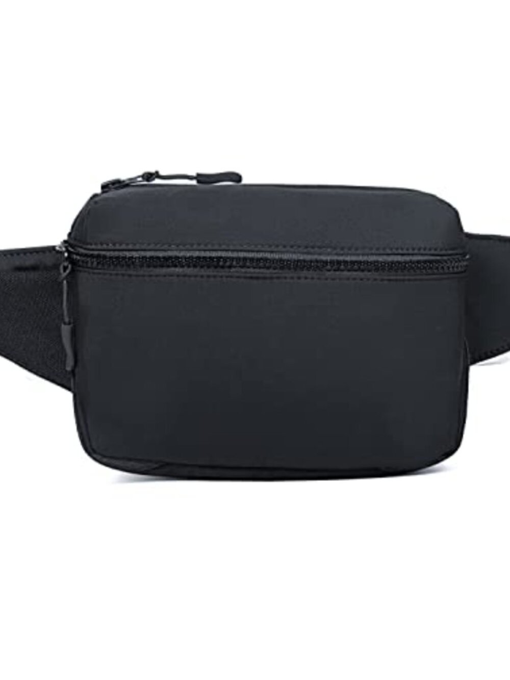 Waterproof Nylon Belt Bag with Adjustable Strap, Crossbody Waist Pack